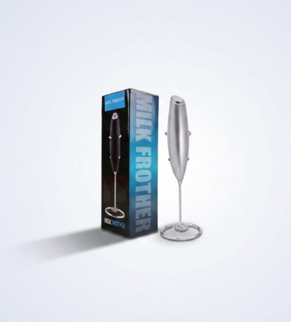 Handheld milk frother